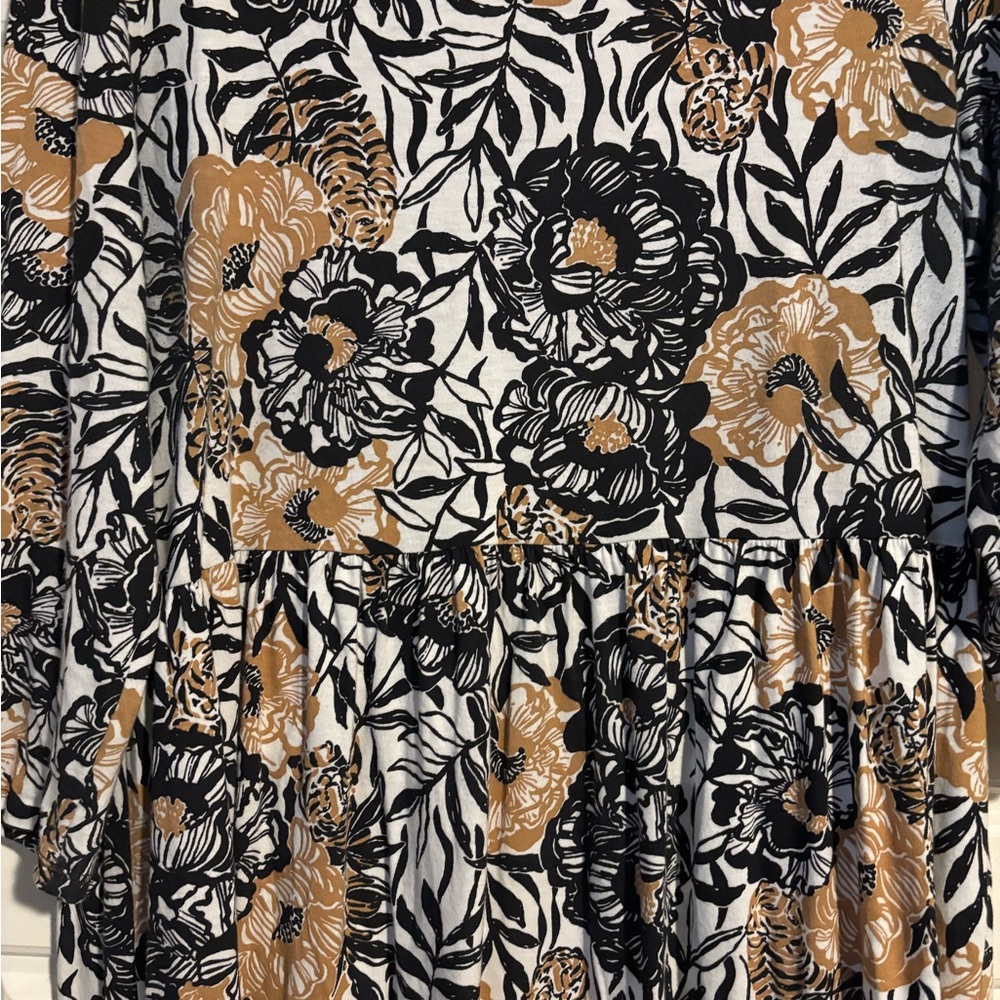 Lilly Pulitzer Geanna Swing Dress L Peony Party - Picture 3 of 7